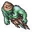Animated appearance of Green Djinn